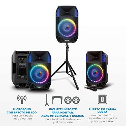 Altavoz bluetooth Ion Audio Total PA Prime 500 W
