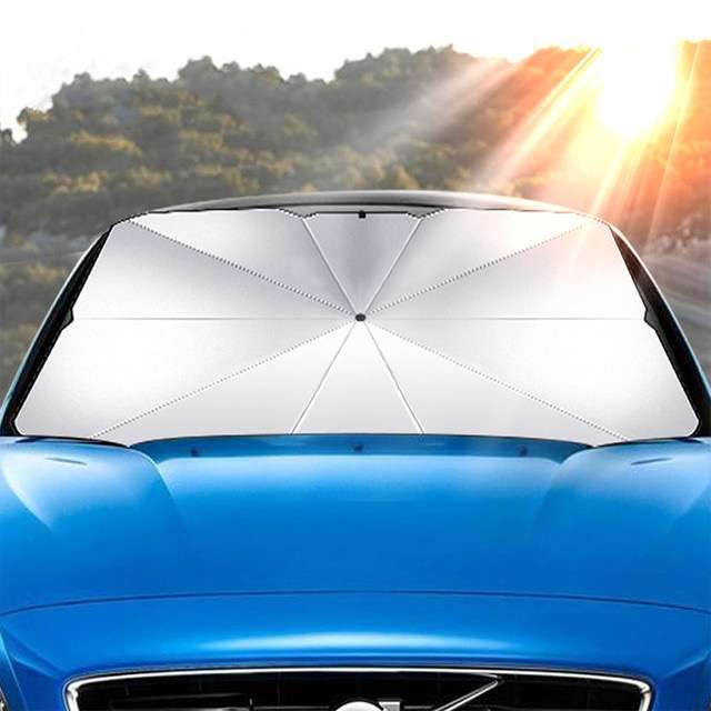 Parasol para cristal delantero coche.