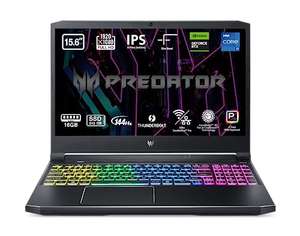 Acer Predator Helios 300 PH315-54 - Portátil Gaming 15.6" IPS Full HD 144 Hz Intel Core i7-11800H, 16GB RAM, 1TB SSD, NVIDIA RTX 3070