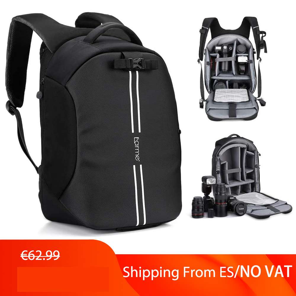 Mochila para Cámara, Impermeable, Multifunción, con soporte para trípode »  Chollometro