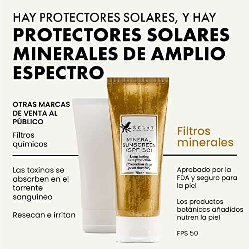 Protector Solar Mineral (FPS 50) - Mayor Protección con Hydro-Shield Mineral