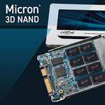 Crucial MX500 4TB 3D NAND SATA de 2,5 pulgadas SSD Interno - Hasta 560MB/s - CT4000MX500SSD1