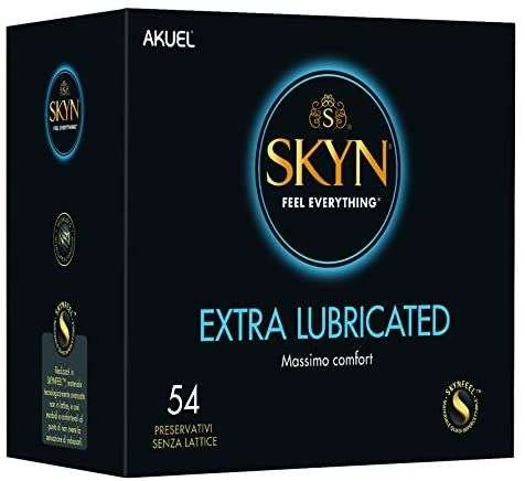 SKYN Extra Lubricated - Condones sin látex extra lubricados, paquete de 54 unidades