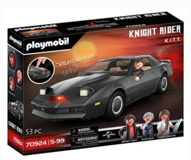 Playmobil Knight Rider - El coche fantástico (63.74 para socios)