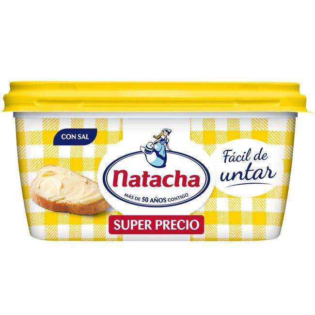 Margarina vegetal con sal Natacha 450g.