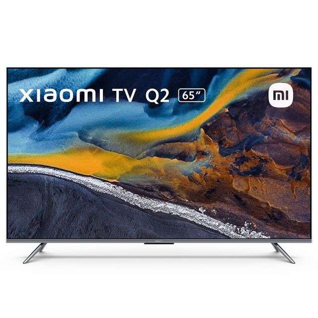 TV QLED 163 cm (65") Xiaomi Q2 65 UHD 4K, Smart TV, Google TV, Dolby Vision IQ y Dolby Atmos