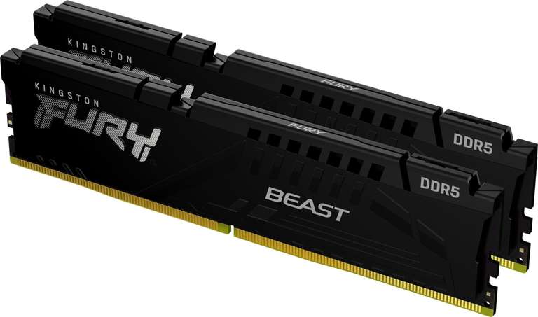 RAM DDR5 Kingston FURY Beast 64GB Kit (2x32GB) 6000 CL30 (EXPO y XMP)
