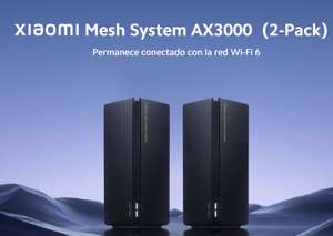 (Pack-2) Xiaomi Mesh System AX3000 (71,99€ usando MiPoints)
