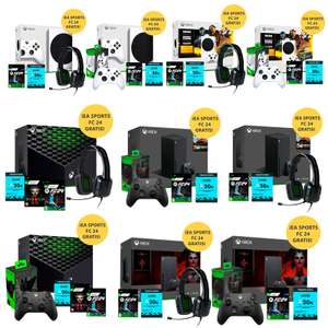 Recopilación Consolas Xbox Series X o X|S + Juego EA Sports FC 24 + Regalos