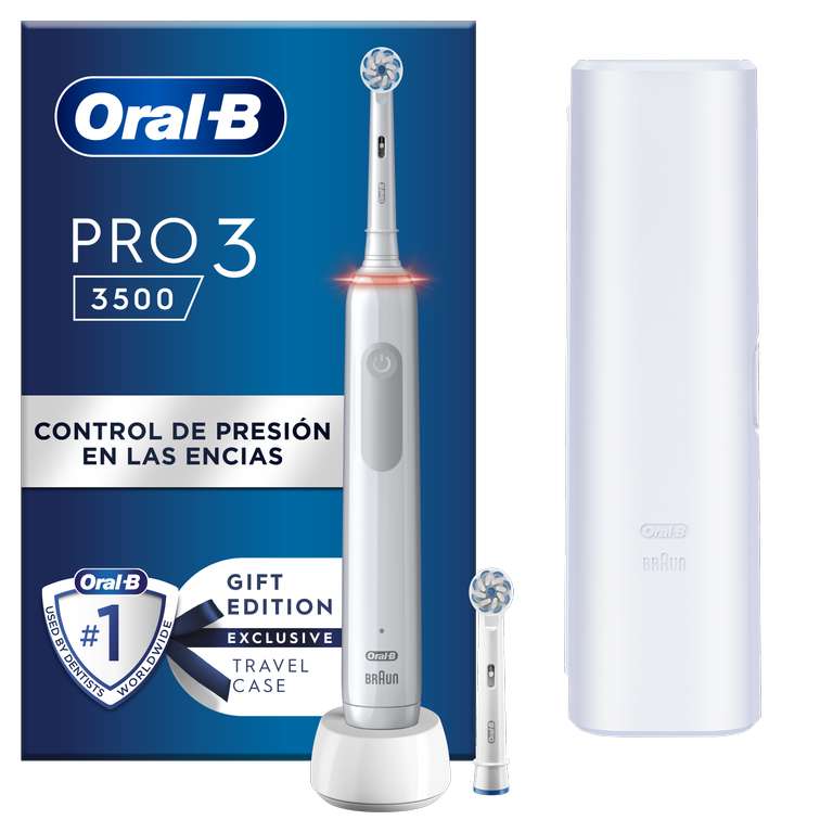 Oral-B Pro 3 3500, cepillo de dientes eléctrico.