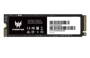 Acer Predator GM7 512GB SSD M.2 PCI Express 4.0 NVMe