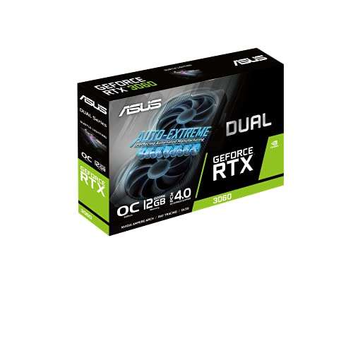tarjeta gráfica ASUS GeForce Dual RTX 3060 12 GB V2 OC Edition Gaming