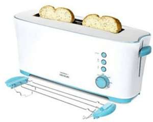 Tostadora - Cecotec Toast&Taste 1l, Para 2 tostadas, 1000 W, 7 Niveles, Descongelar, Recalentar (ENVÍO GRATIS)