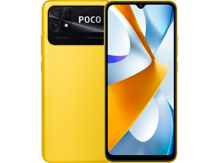 POCO C40, 64 GB, 4 GB RAM, 6.71" HD+, Procesador JLQ JR510 2.0 GHz, 6000 mAh, Android