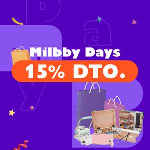 -15% DTO en milbby.com