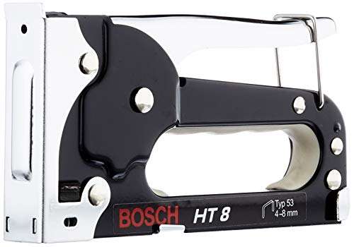 Bosch Professional Grapadora manual HT 8 (para madera, tipo de grapa 53)