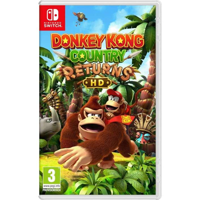 Donkey Kong Country Returns HD - Nintendo Switch [LEER DESCRIPCIÓN]