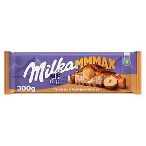 Milka MMMAX Caramelo y avellanas enteras 300g (Precio al tramitar)
