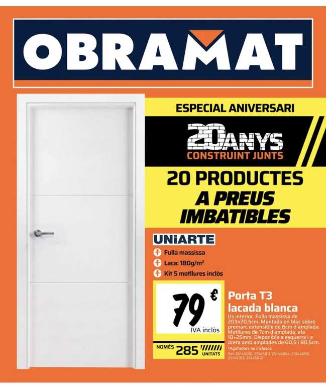 Imagen de Folleto obramat del 18 de septiemb