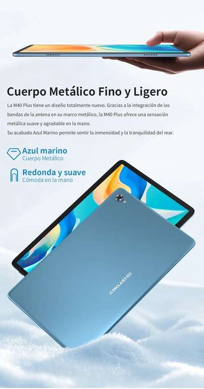 Teclast Tablet M40 Plus, 8GB 128GB desde España