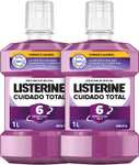 Listerine Enjuague Bucal, Cuidado Total, Sabor Menta 2-pack de 2L (4,48€/L)