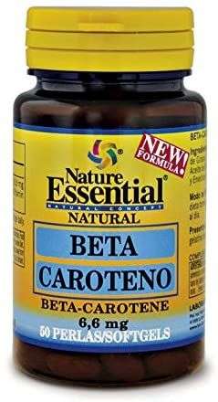 Nature Essential Beta-Caroteno - 50 Cápsulas, para 50 dias