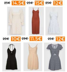 Selección de vestidos Hollister entre 10 y 15€
