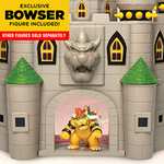 Castillo de Bowser con la figura de Bowser de 6 cm ,con Sonidos