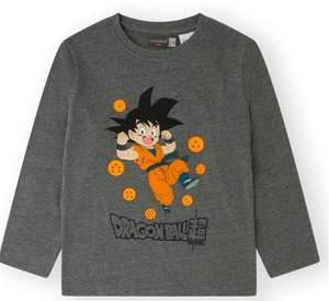 Camiseta para niños diseño "Dragon Ball" en tejido de punto liso