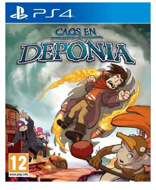 Juego Meridiem Games Caos In Deponia PS4