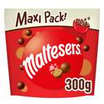 3 x Maltesers, Snack de Leche Malteada recubiertas de Chocolate con leche, 300g. [Total 900g. Unidad 3'22€]