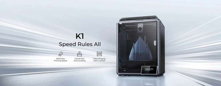 Impresora 3D Creality K1 desde Europa