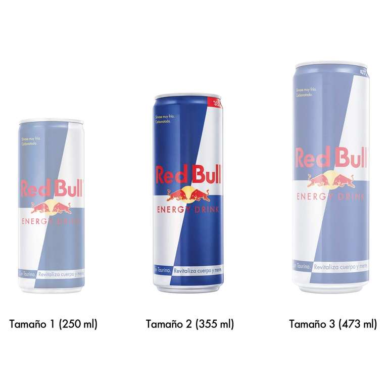 Red Bull Bebida Energética, Regular, 24 x 355ml