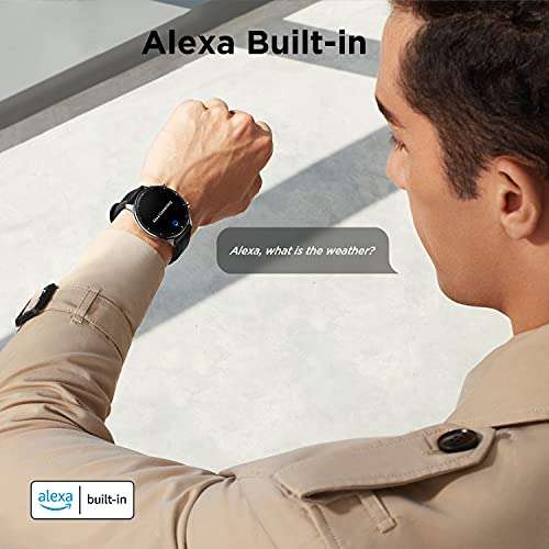 Amazfit GTR 2 Smartwatch Reloj Inteligente Fitness 12 Modos Deportivos 5 ATM Alexa Asistente Voz 3GB Almacenamiento de Música Llamadas...