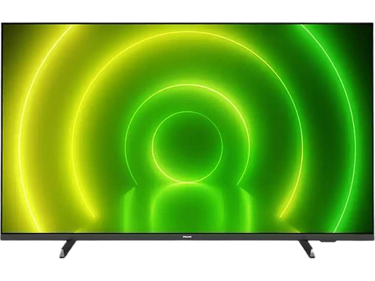 TV LED 55" - Philips 55PUS7406/12, UHD 4K, Smart TV, Dolby Vision, Atmos, Android TV, Control por voz, Negro