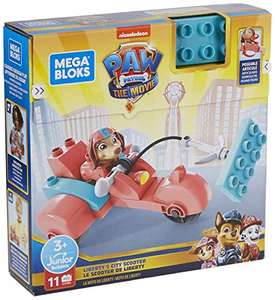 Mattel - MEGA Bloks La Patrulla Canina Moto de Liberty Vehículo de juguete de bloques de construcción