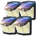 Pack 4 luces solares de exterior