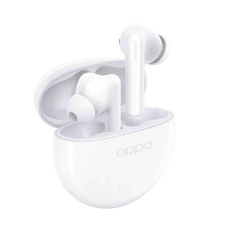 OPPO Enco Buds 2 - Auriculares inalámbricos, Cancelación de ruido, Bluetooth 5.2, Resistencia al agua IP54 Blanco (CON CUPÓN DE BIENVENIDA)