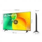 TV LG 4K NanoCell Smart TV 139cm (55") - Modelo: 55NANO756QC.AEU