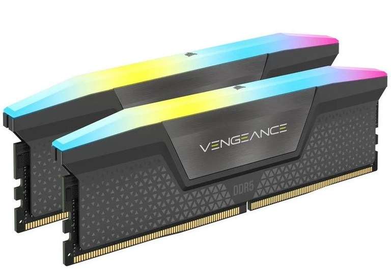Corsair Vengeance RGB DDR5 6000MHz 32GB 2x16 GB CL36 Optimizado AMD.