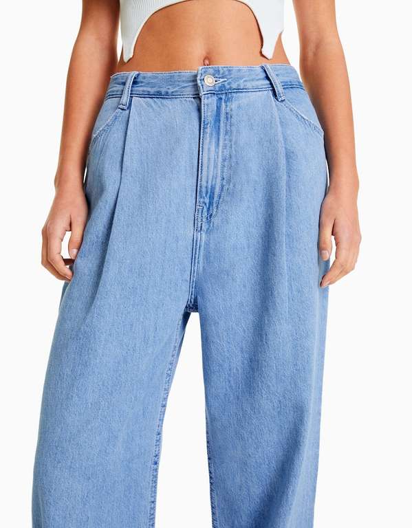 Jeans 90's pliegues