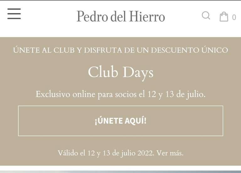 Club Days Pedro del Hierro