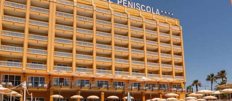 Fin de semana en Peñíscola Noches de Hotel 4* Frente al mar por solo 40€ (PxPm2)