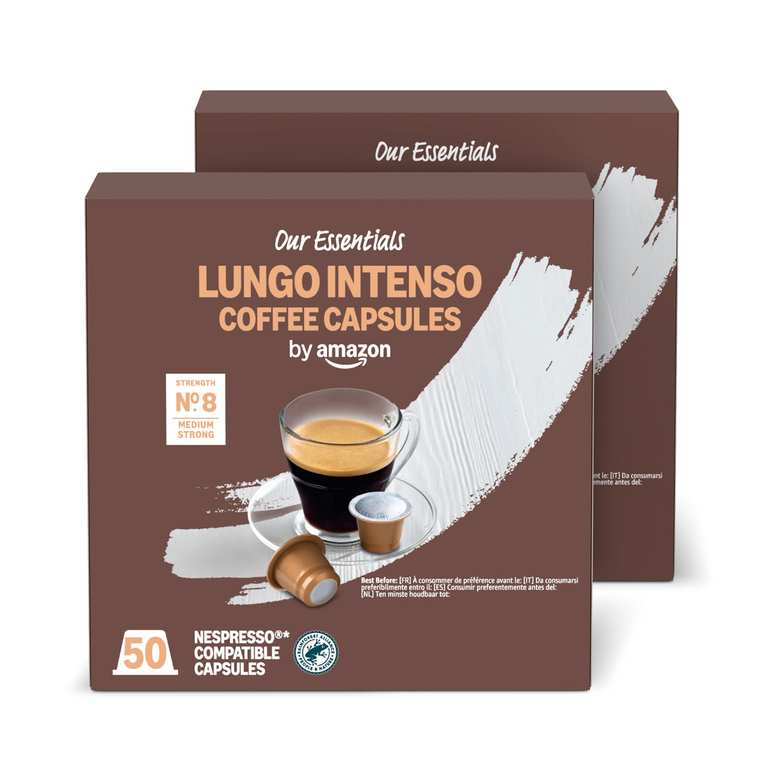 Imagen de 100 x by Amazon Cápsulas de Café