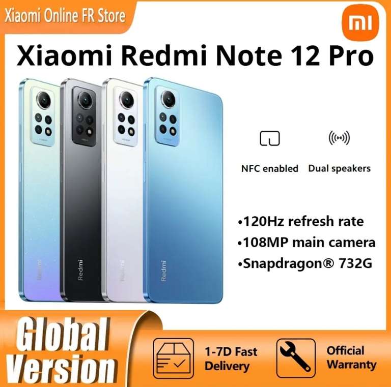 Xiaomi Redmi Note 12 Pro 4G NFC 8Gb/256Gb