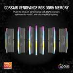 Corsair Vengeance RGB DDR5 32GB (2x16GB) 5600MHz C36 Optimizada para AMD DDR5