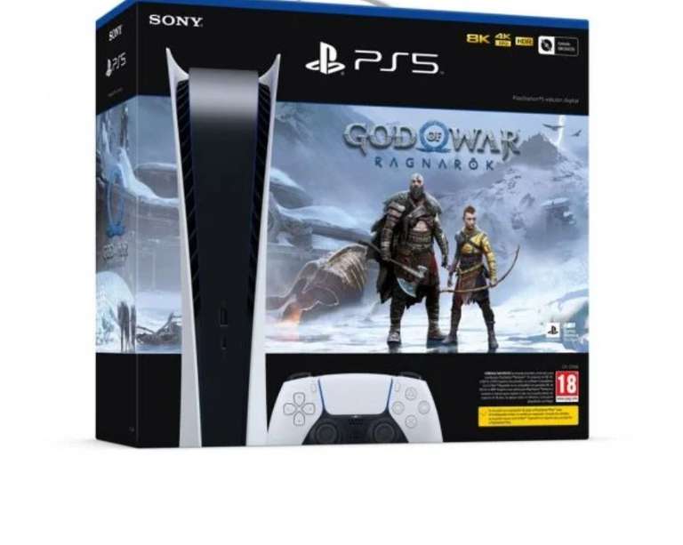Sony PlayStation 5 Digital Chasis C + God of War Ragnarök