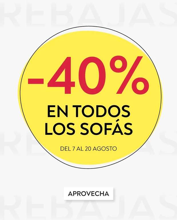 Gato Preto -40% en todos los sofás
