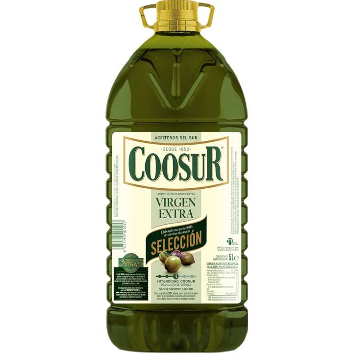 Coosur - 5L Aceite de Oliva Virgen Extra - Selección Especial Cooperativa [29,99€ NUEVO USUARIO]