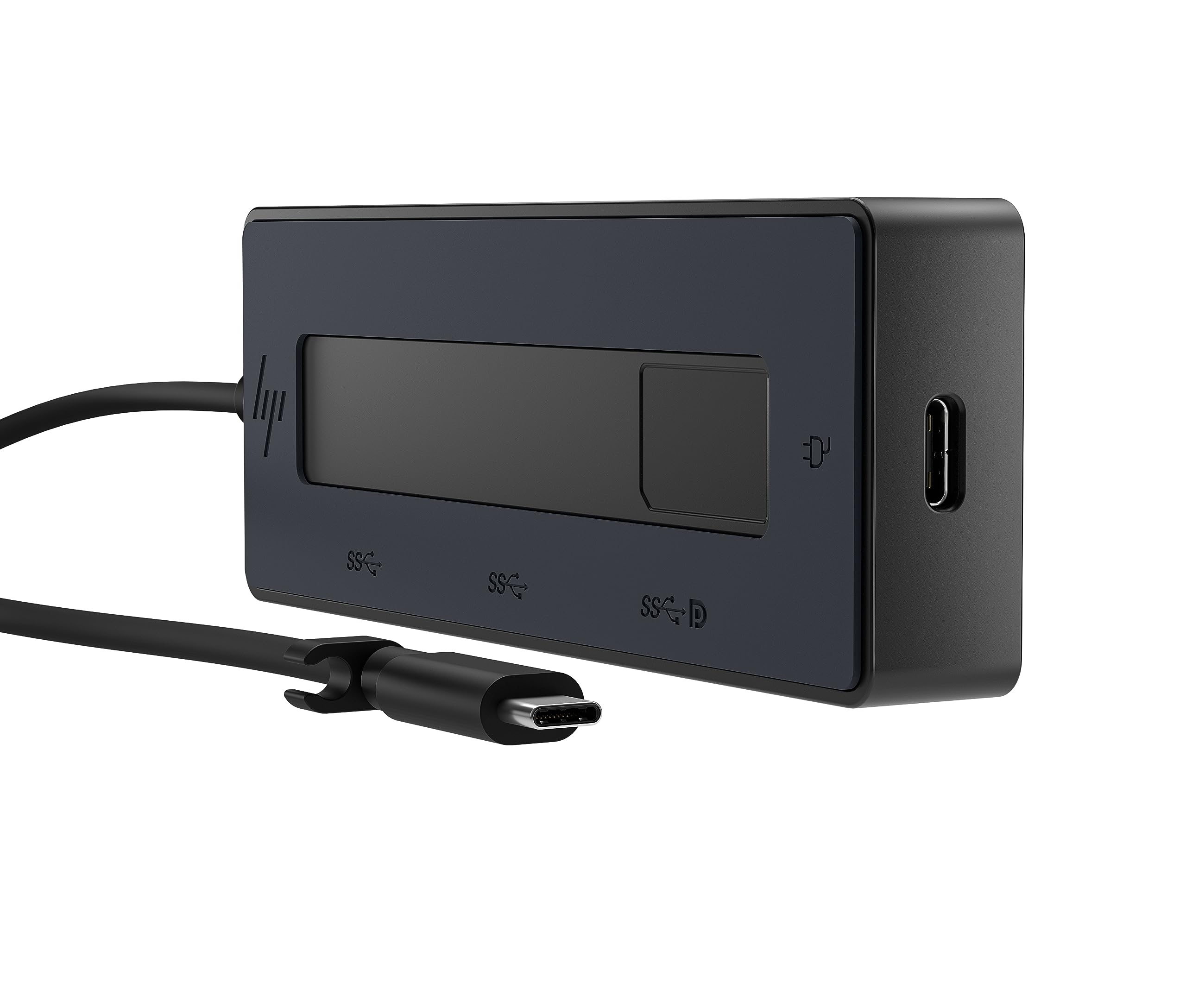 Concentrador HP multipuerto USB-C 4K - (4 Puertos USB-C con Velocidad de hasta a 10 Gbps)